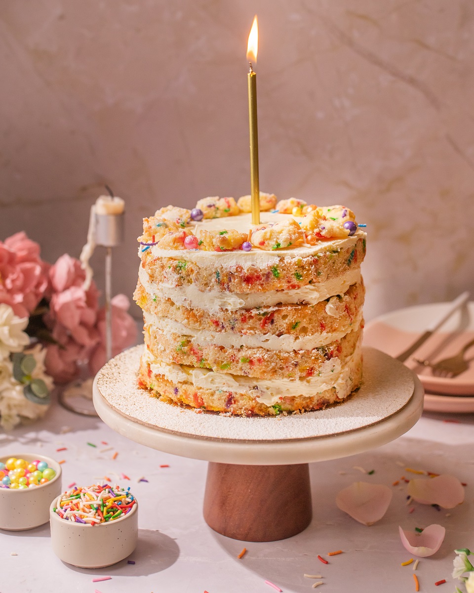 NYC style Birthday Cake — Chef Freny Fernandes