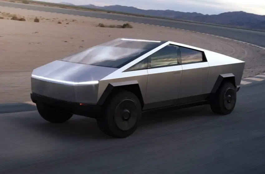 Tesla unveils its first Cybertruck model after a two year delay