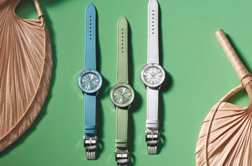  Breitling unveils new, limited-edition Superocean Heritage’57 Pastel Paradise capsule collection