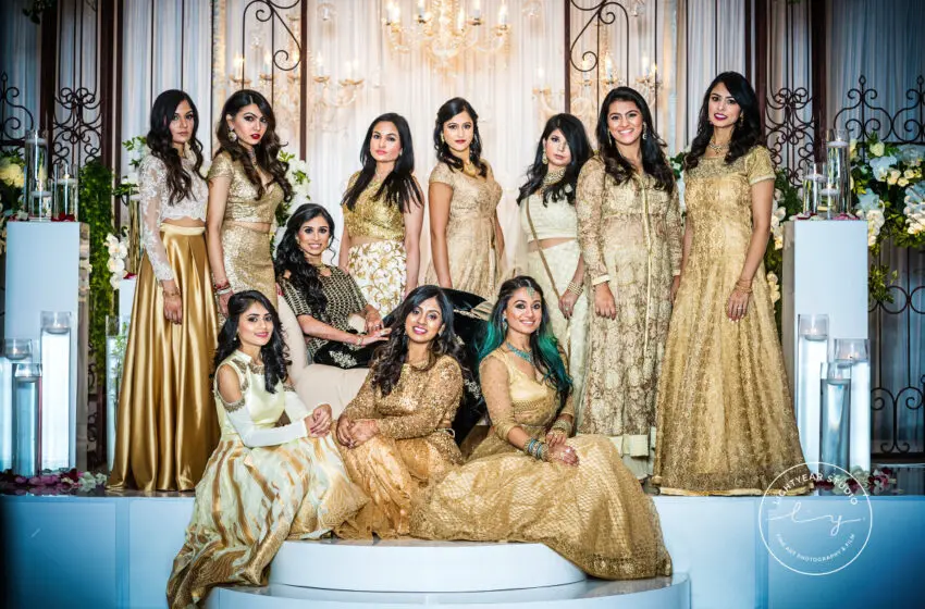  Why should brides have all the fun? Mishru’s new bridesmaids’ collection will turn heads