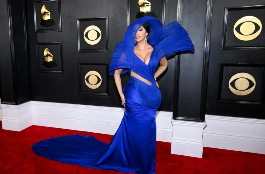  Grammy Awards 2023: Cardi B wears a Gaurav Gupta