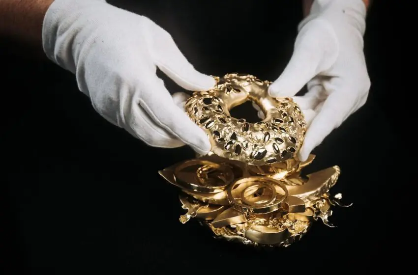  This German artist created a $3M Gold Avocado Toast sculpture as a symbol of the millennial generation