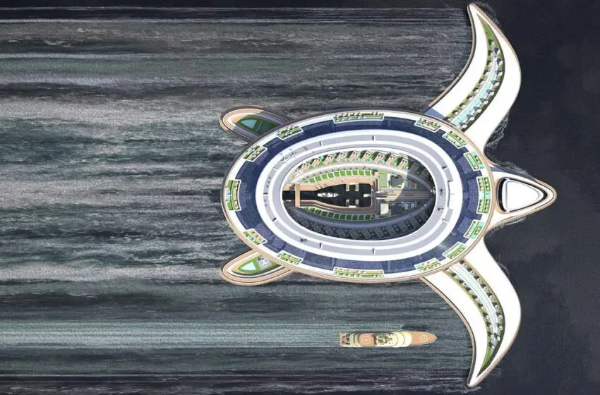  Pangeos, a proposed luxury terayacht