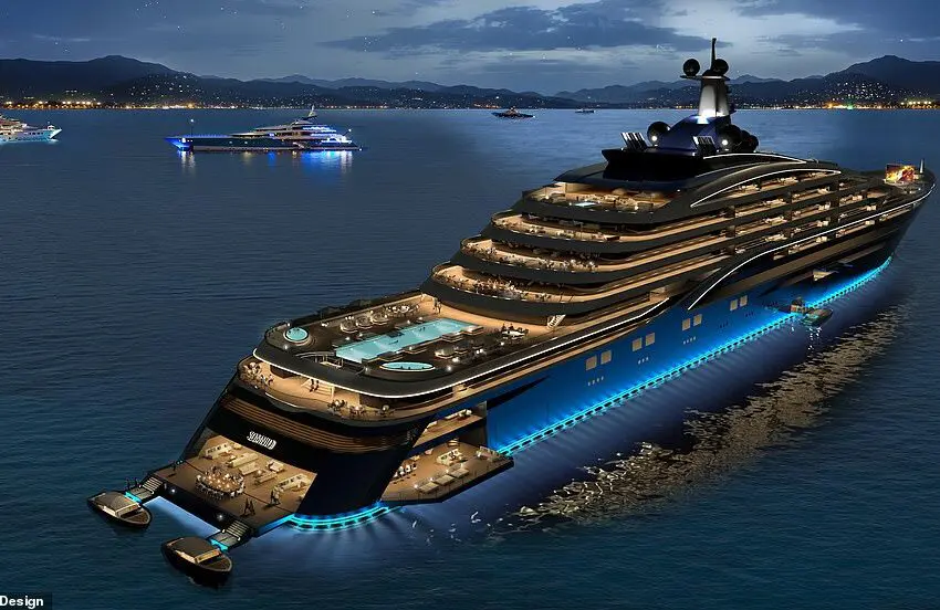  Travel the world in floating, luxury condos, built in the world’s largest yacht, for Rs84 crore