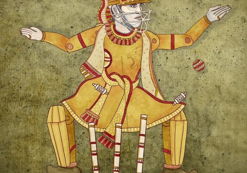  These are simply stunning: Posters of our favourite IPL players in Indian folk art