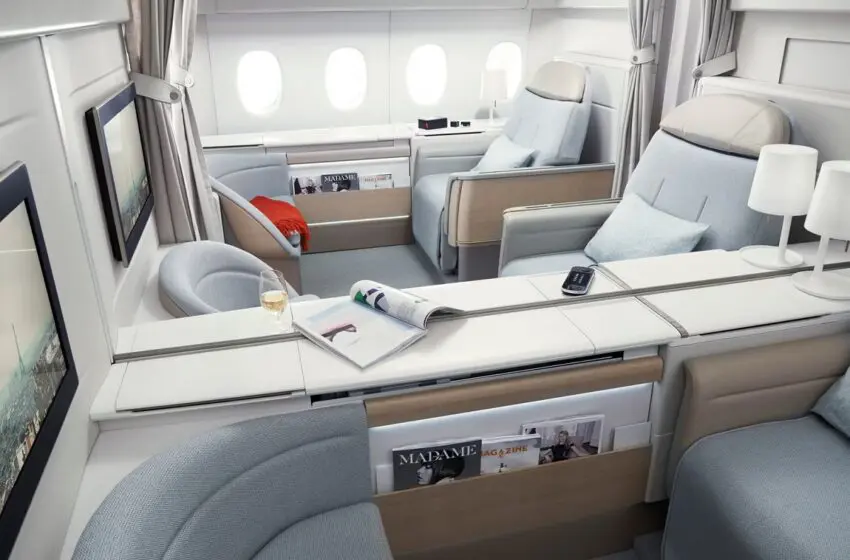  The rise in popularity of first class air travel