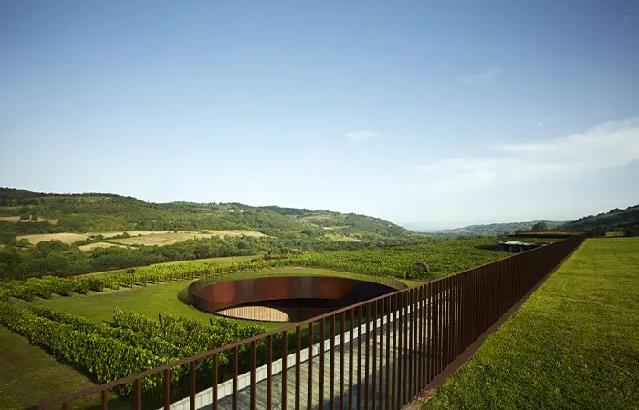 The impact of architecture on wine making at the Antinori nel Chianti Classico winery