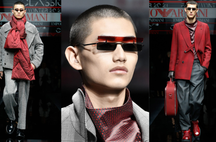  Classic menswear meets streetstyle in Emporio Armani’s F/W 2020 collection