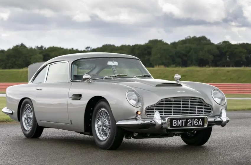  The new Aston Martin DB5 is loaded with cool James Bond gadgets
