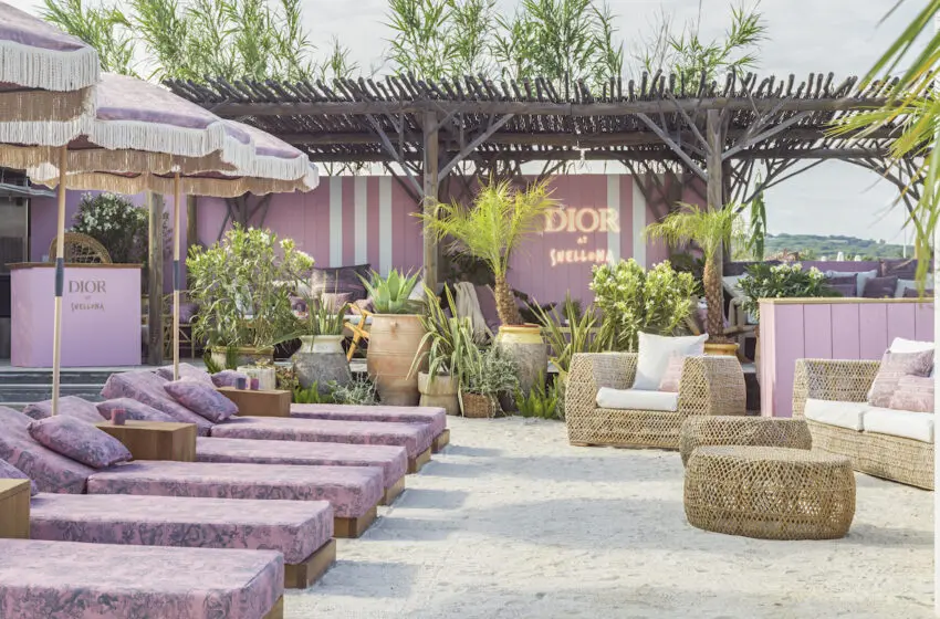  The DIORiveria collection and pop-up in Saint Tropez