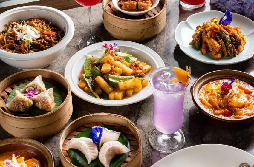  Hakkasan’s new floral-themed menu