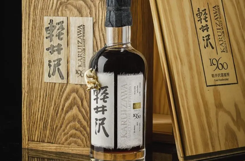  Japanese Karuizawa whisky sells for $60,000 plus at Sotheby’s largest online spirits sale