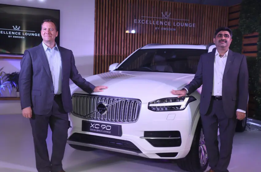  Volvo Managing Director Charles Frump on launching the XC90 Excellence Lounge in India before any other international markets
