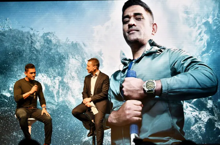  MS Dhoni talks about co-designing a special watch capsule for Panerai