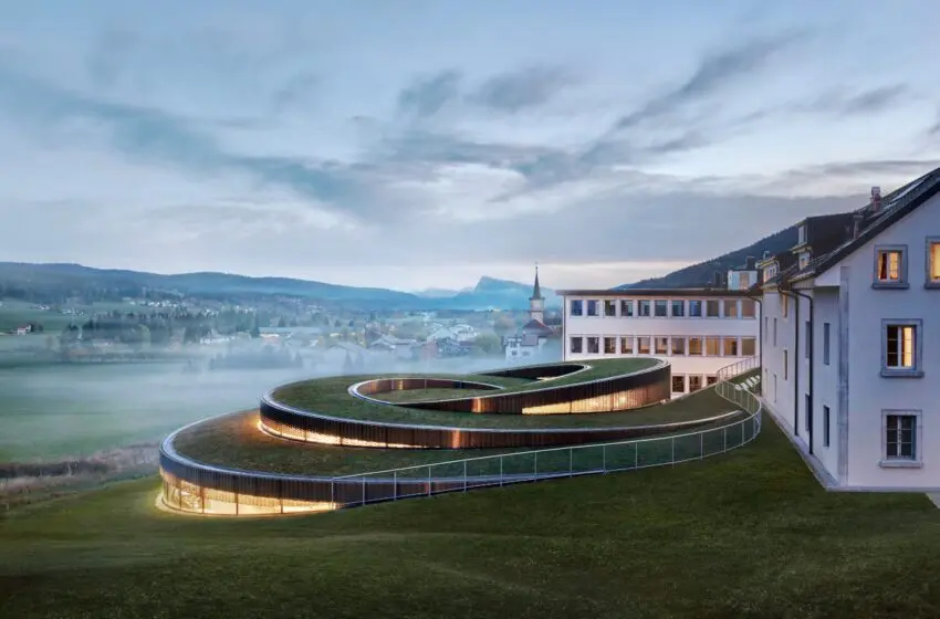  Audemars Piguet’s new watch museum is inspired by a hairspring