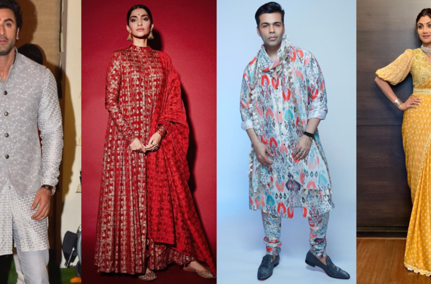  Take festive fashion inspiration from Alia, Sonam and Ranbir