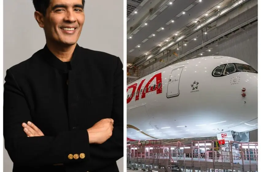  Manish Malhotra speaks on designing Air India crew’s new look