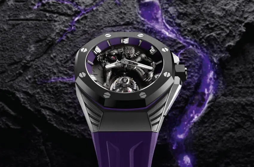  Marvel at Audemars Piguet’s new Black Panther flying tourbillon