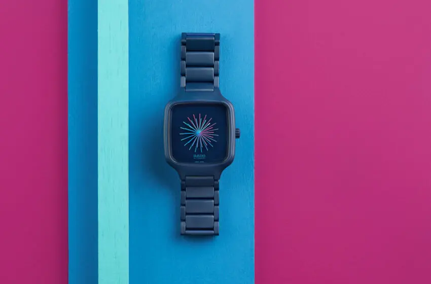  Designed by artists Thukral & Tagra, Rado’s new True Square Over the Abyss timepiece celebrates human connections