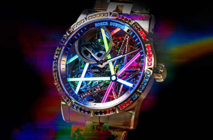  New watch: The stylish Roger Dubuis Excalibur Blacklight captures the glamour of Asian cities’ night life