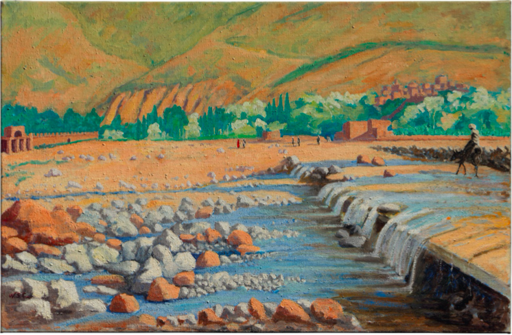  Winston Churchill’s painting Scene at Marrakech will be auctioned at Christie’s in March