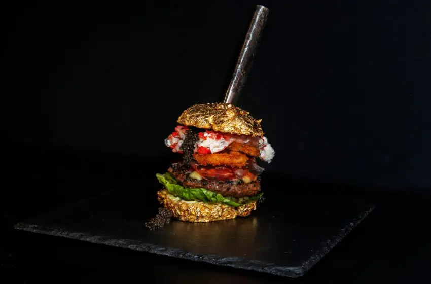  The world’s most expensive burger for Rs4.4 lakh
