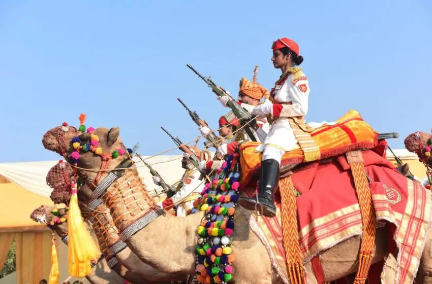  Raghavendra Rathore designs first-ever female contingent uniforms for Republic Day