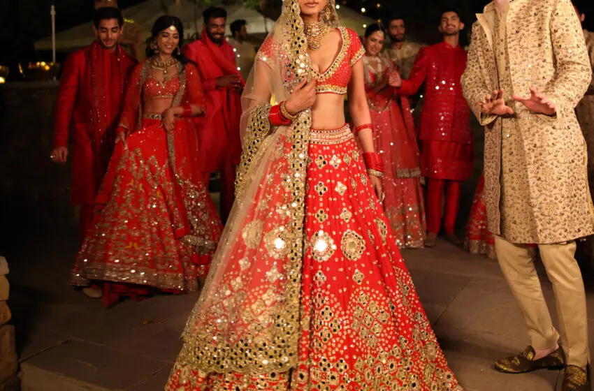  Abhinav Mishra dresses the millenial bride and groom