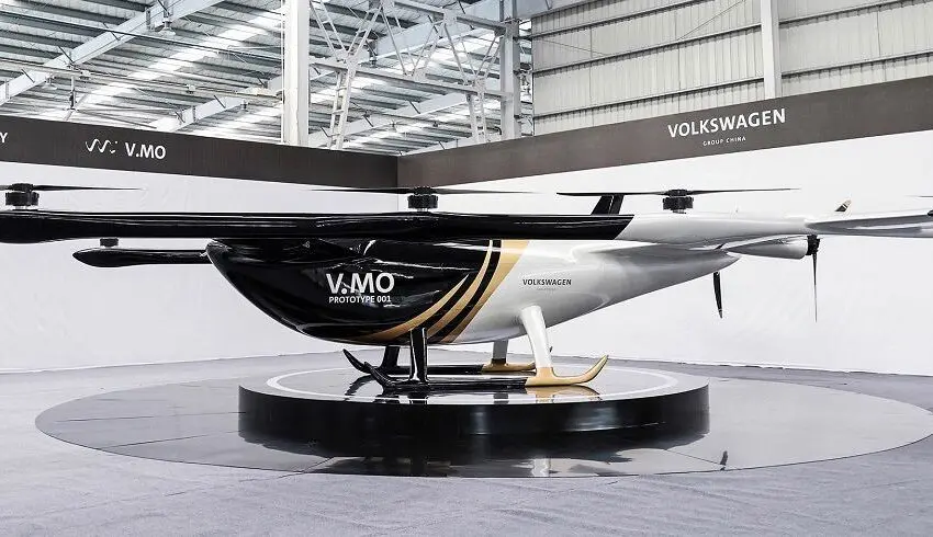  Flying Tiger: Volkswagen unveils a eVTOL flying taxi