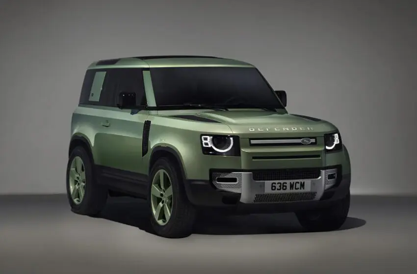  The 75th anniversary limited edition Land Rover Defender