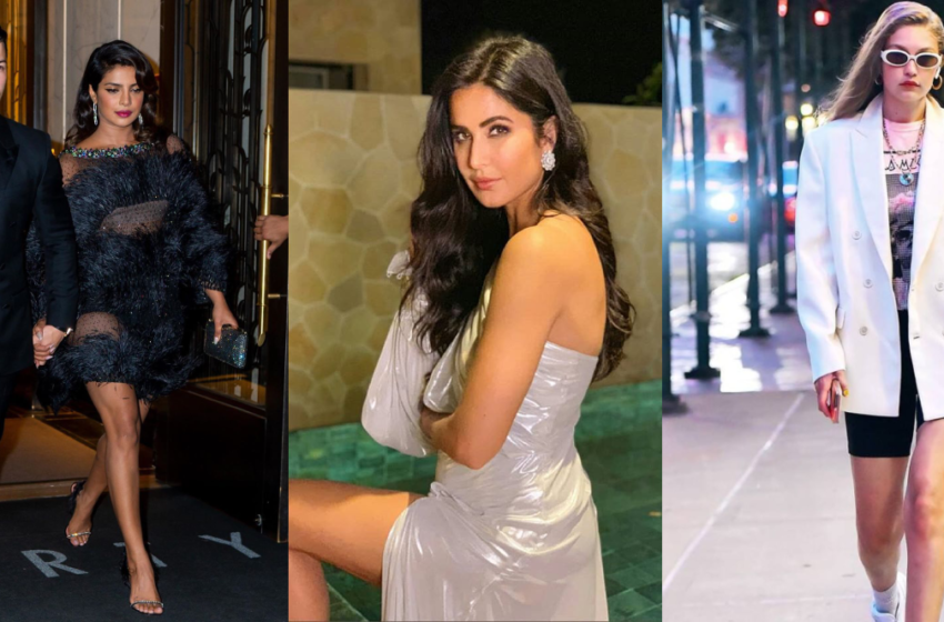 Priyanka, Katrina, Gigi looked every bit stunning in their party outfits