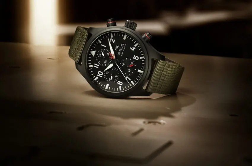 Jet Black: IWC Schaffhausen’s TOP GUN limited-edition ‘SFTI’ is classy
