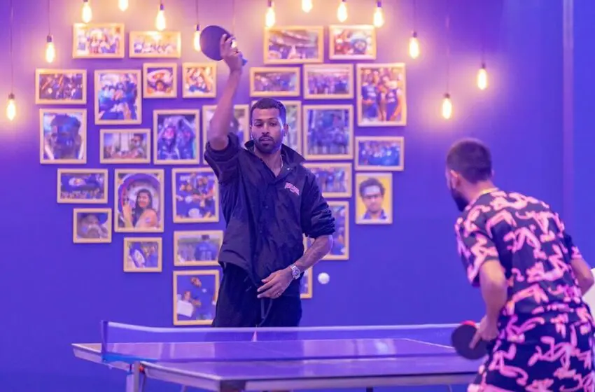  Inside the lavish team rooms of Mumbai Indians and Kolkata Knight Riders