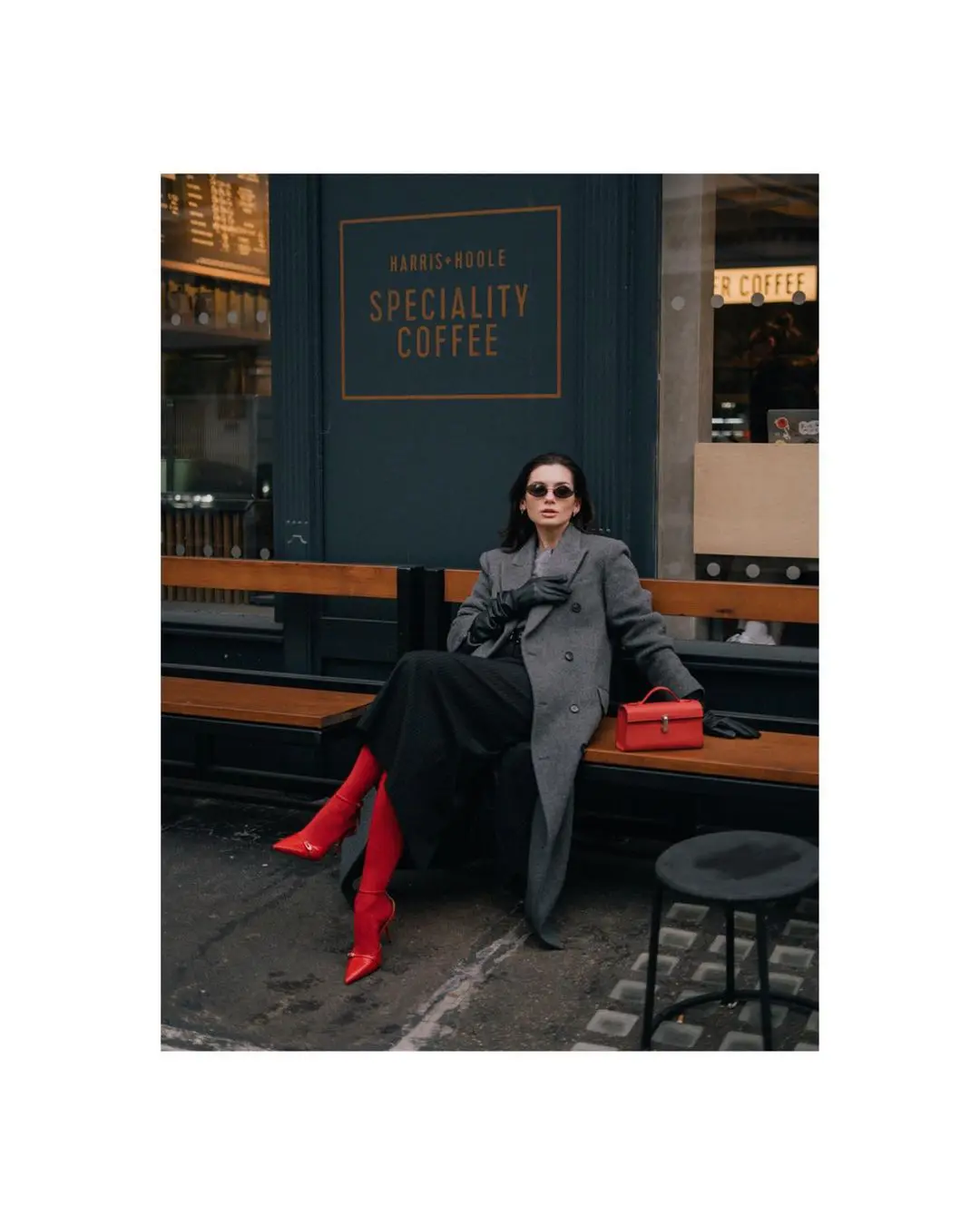red footwear