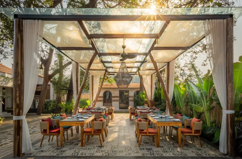  The Sanctuary Bar & Kitchen in a Portuguese villa is worthy of a Pinterest vision board