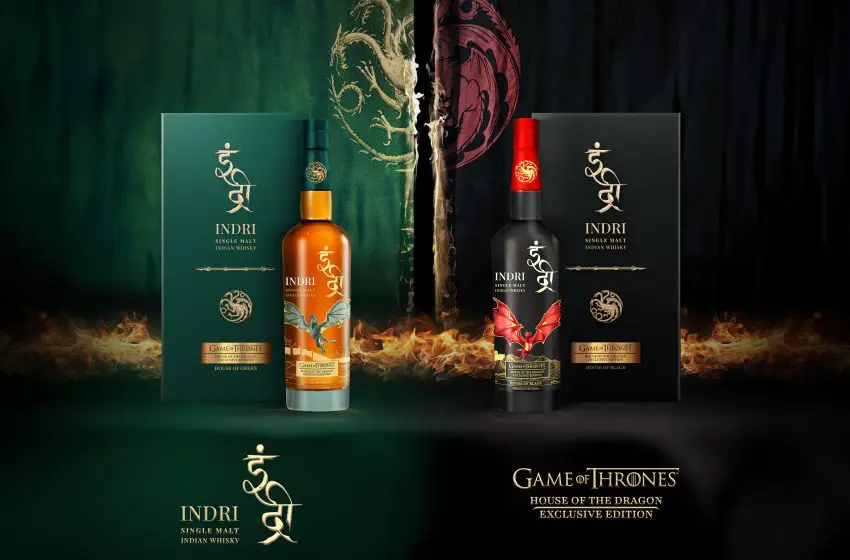  Fire and Ice: Indri unveils House of the Dragon whisky collection