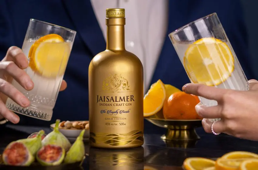  Jaisalmer Indian Craft Gin: Crafted with a touch of ‘Gold’