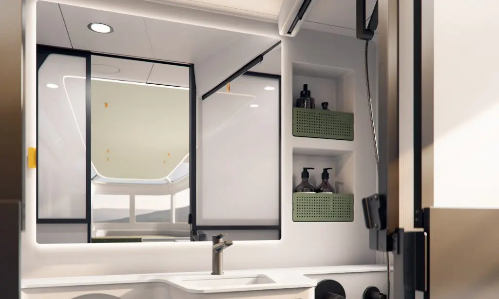 Lightship AE.1 bathroom
