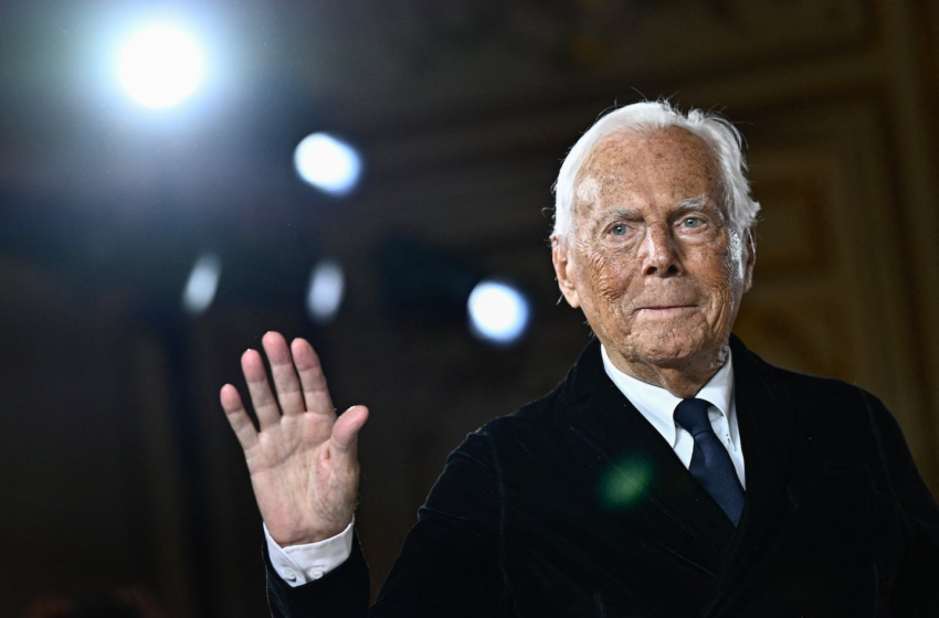  Italian Fashion Designer Giorgio Armani Passes Away at 91