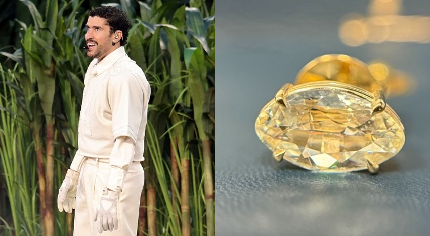  Super Bowl LX’s Most Stylish Moment Was A Football-Shaped Diamond!