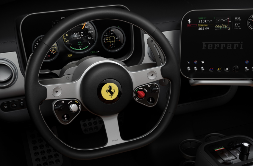  Ferrari Goes Electric with €550K EV Luce