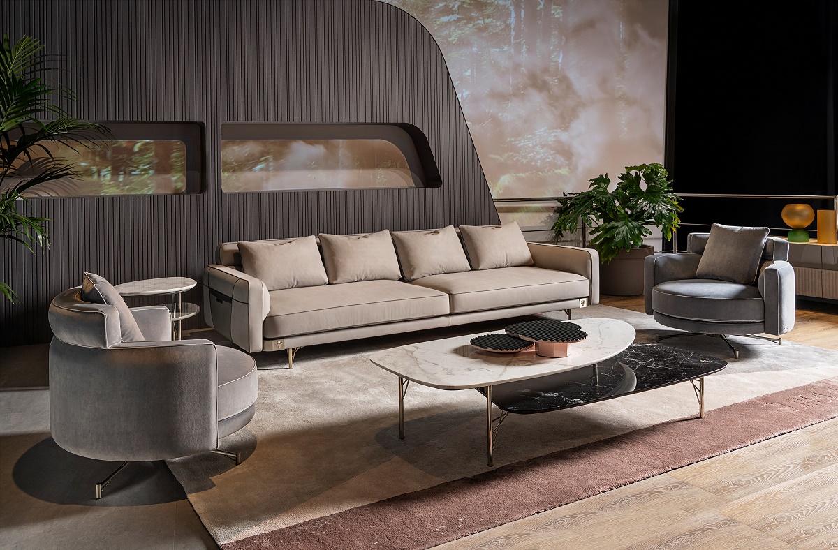 Rhapsody Living Room by Visionnaire