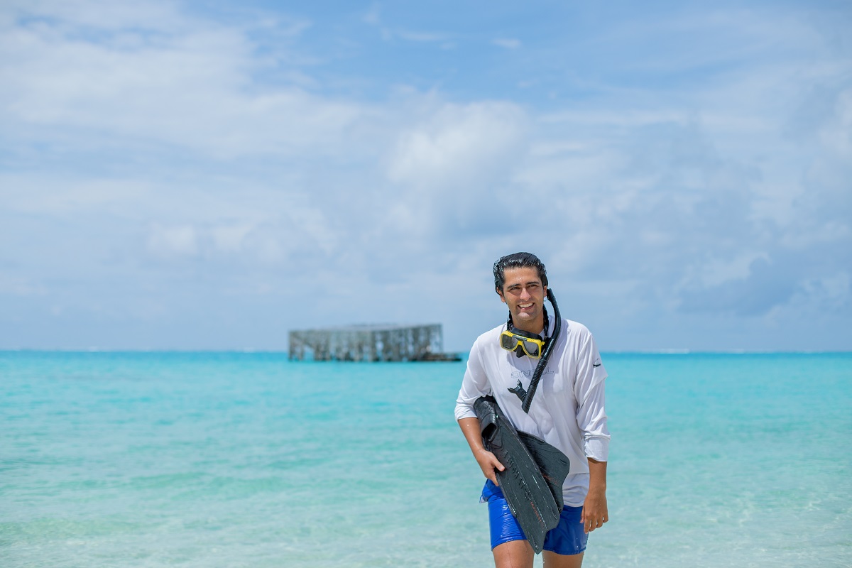 Sam Dixon Sustainability Manager and Marine Biologist - Fairmont Maldives