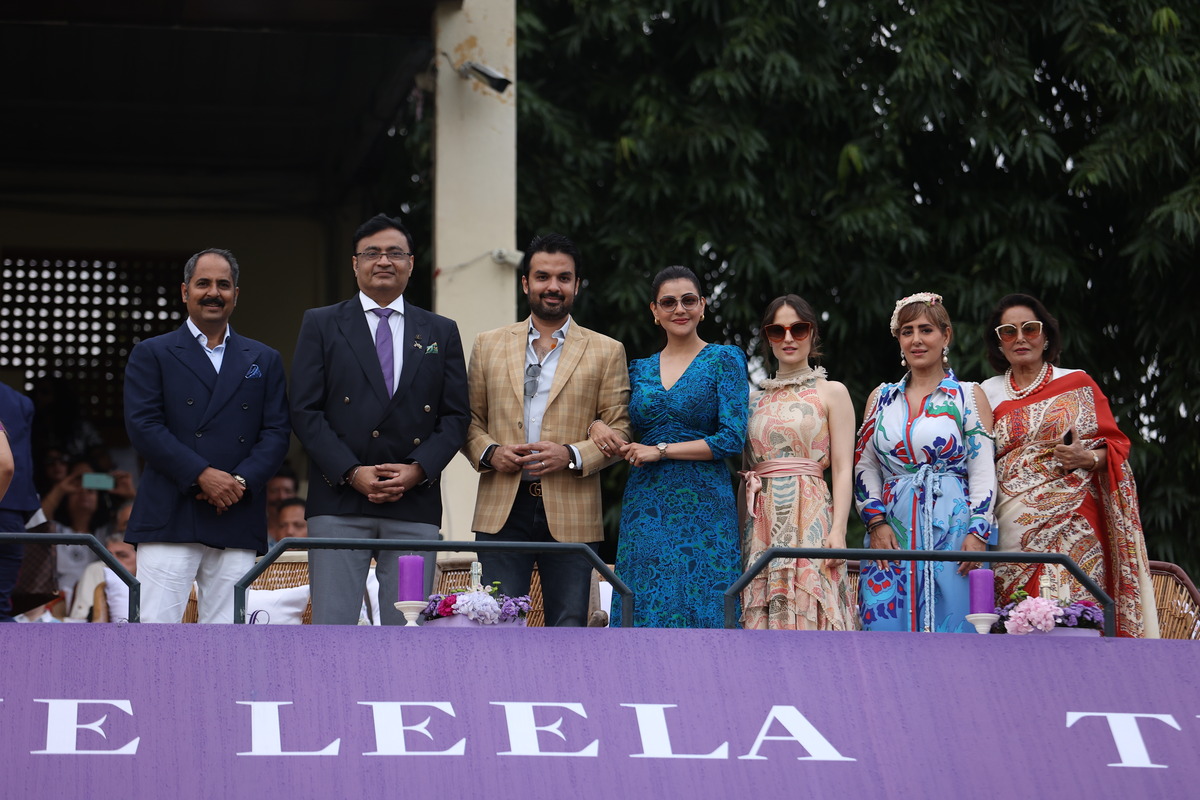 Maharaj Narendra Singh, Anuraag Bhatnagar, Gautam Kitchlu, Kajal Aggarwal, Elli AvrRam, Pria Kataria Puri and Naveen Kataria