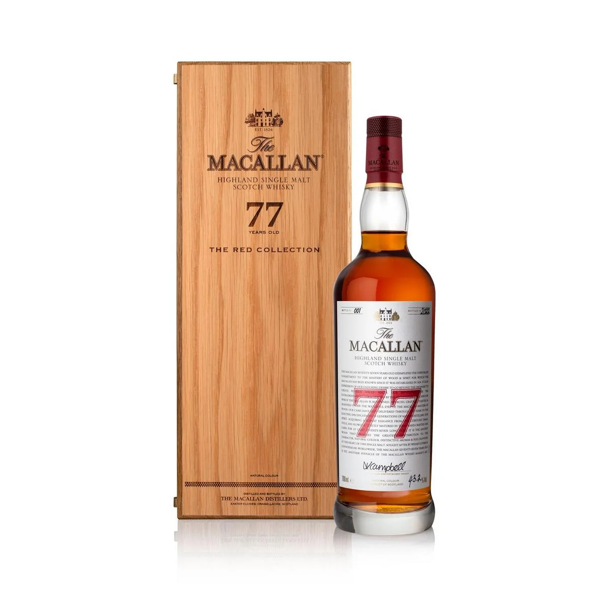 The Macallan 77-year-old-red-collection-whisky