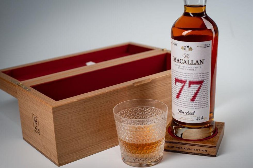 The Macallan 77-year-old-red-collection-whisky