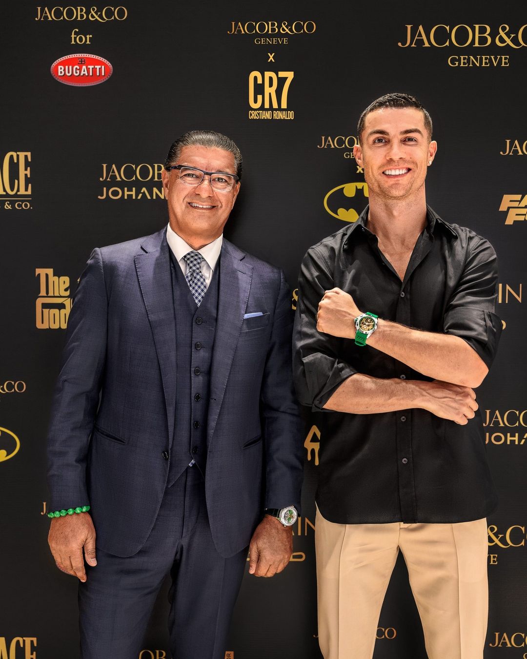 Ronaldo's new custom-made Heart of CR7 Baguette Jacob & Co. timepiece -  Luxebook