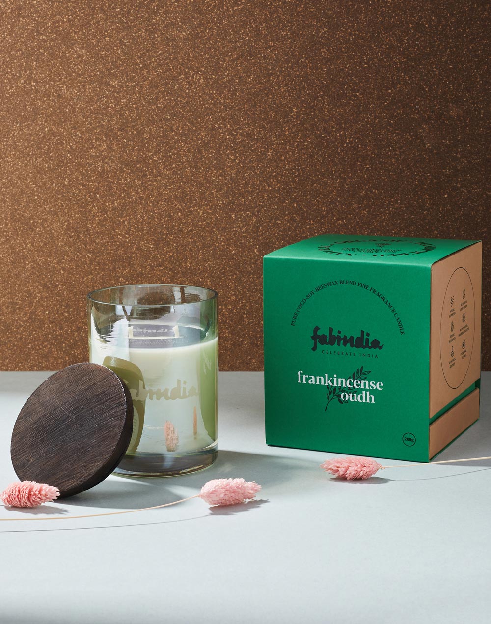 Green Adhrit Jar Candle - Frankincense (2)