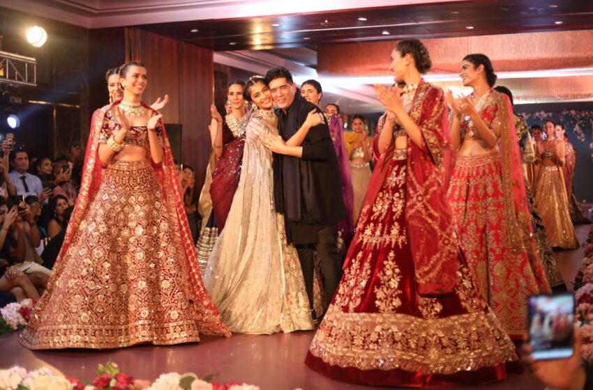 Manish Malhotra won hearts with his glam wedding collection at Shaadi by Marriott event in Pune