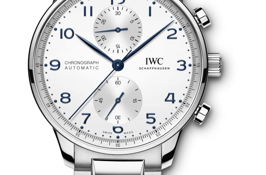  IWC Schaffhausen’s new stainless steel bracelet watch is a class apart